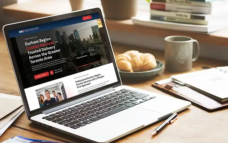 definitiveroutecouriers website